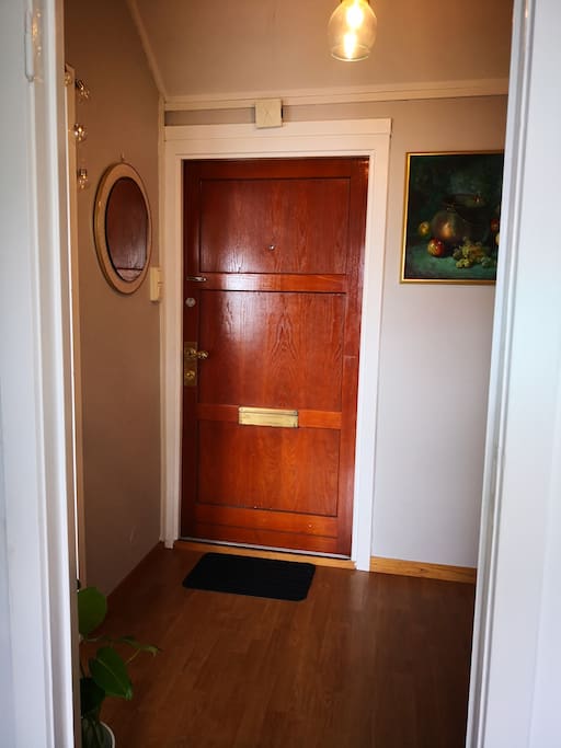 The entrance
