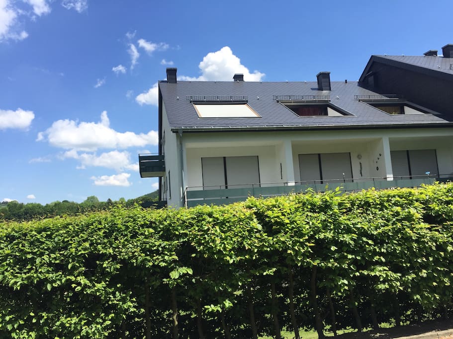 Das Haus von vorne.