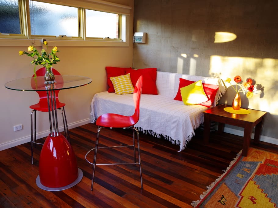 Studio sitting area