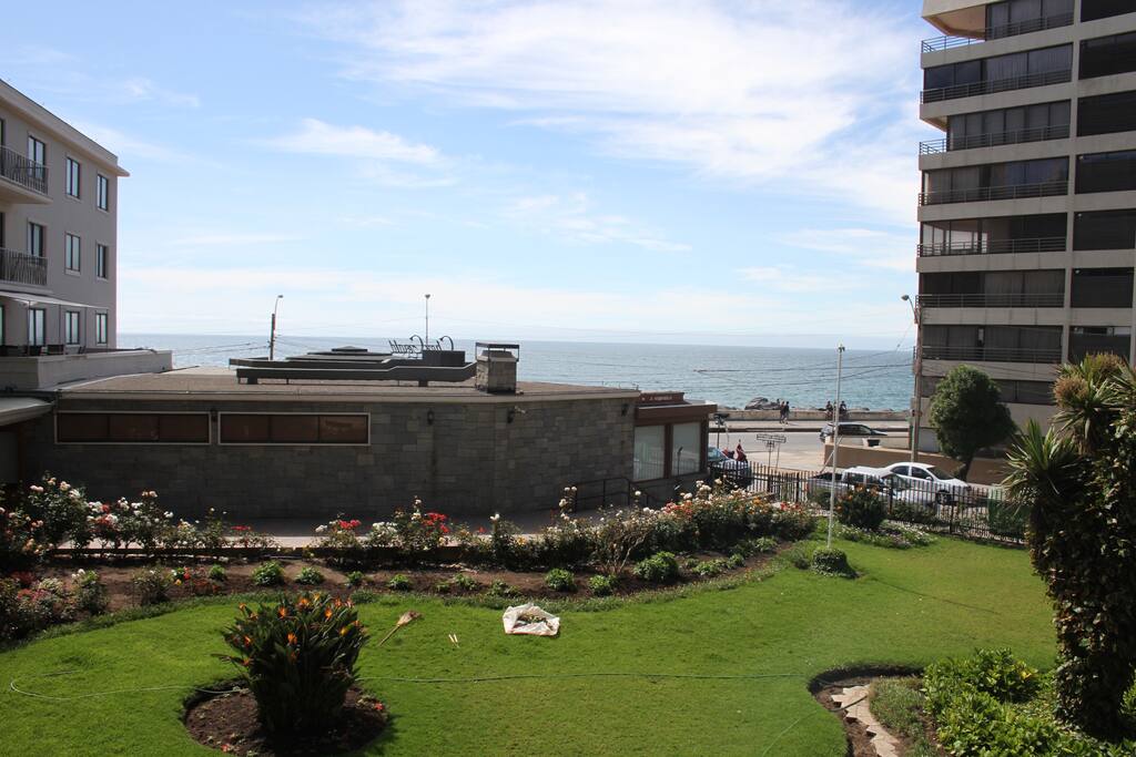 Vista desde uno de los balcones