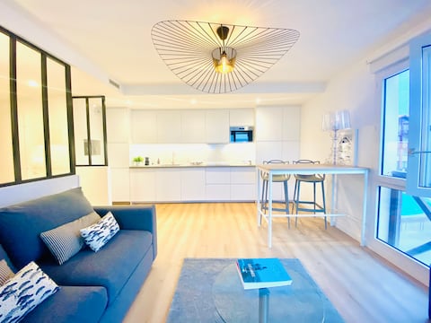 Top Airbnb: Nice apartment for 2 (Hossegor central BEACH) à Soorts Hossegor