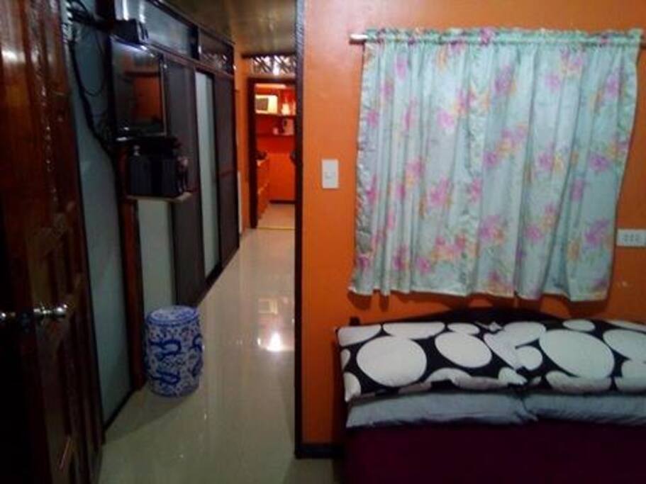Room facing Entertainment Area
