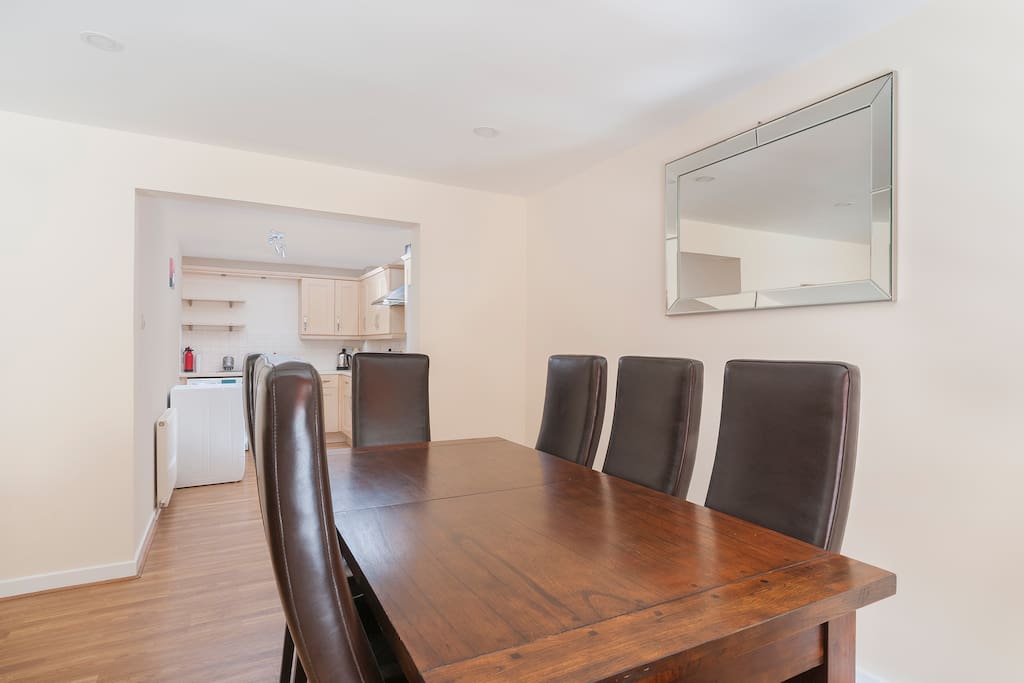 Dining Table and Kitchen