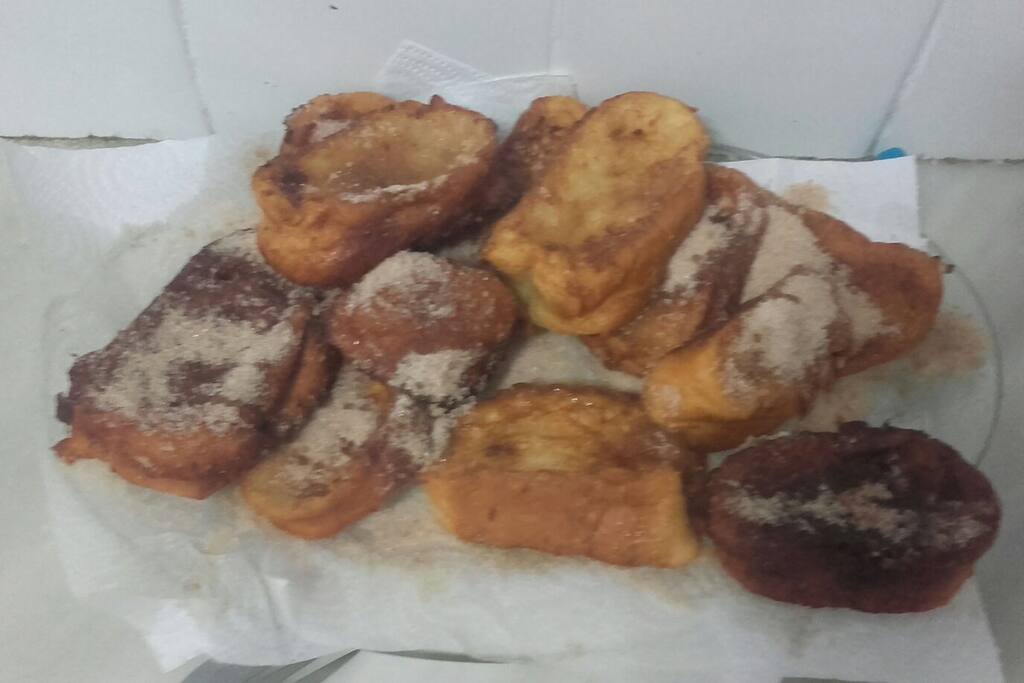 torrijas de semana Santa caseras elaboradas por mi
