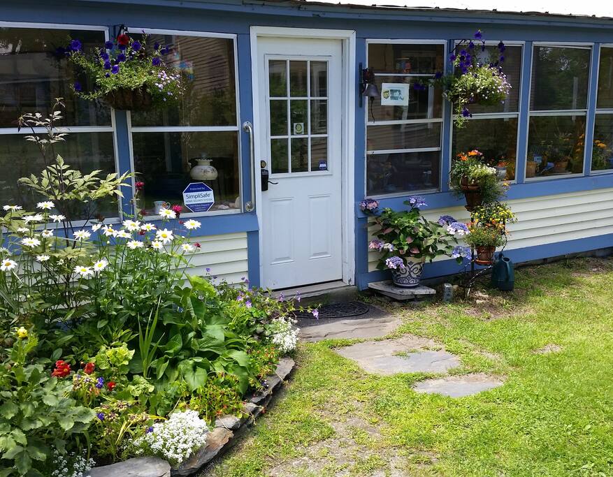 Our entrance to sun room