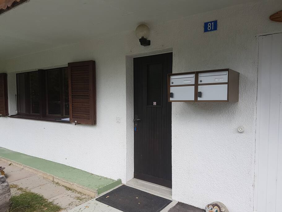 Privater Eingangsbereich