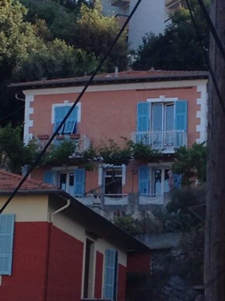 Maison De Charme -Terrasse-jardin - Vue Mer- Ville - Nice