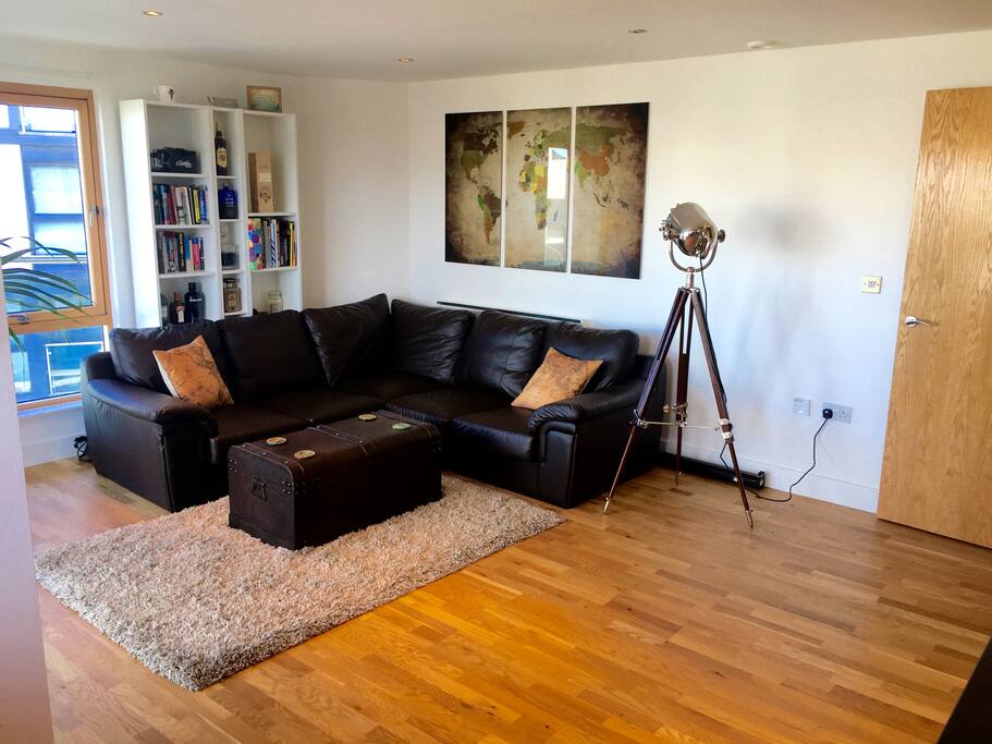 Spacious open-plan living