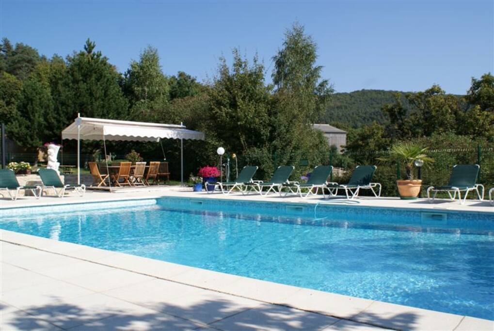 La piscine (6m x 12m)