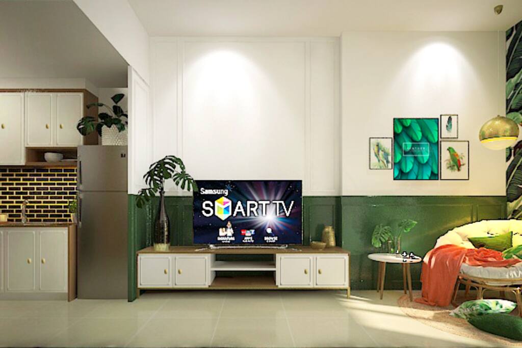 Nhi's Lovely Green Apartment