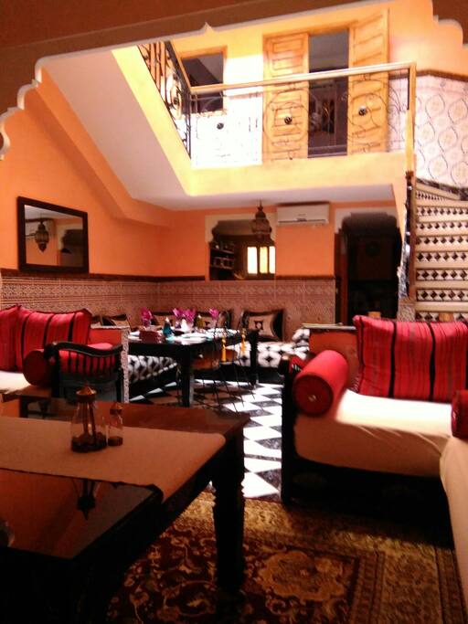 Le salon de l'appart'riad