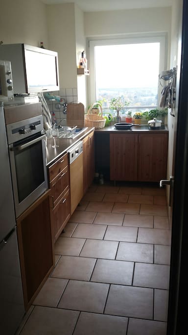 The kitchen for your usage