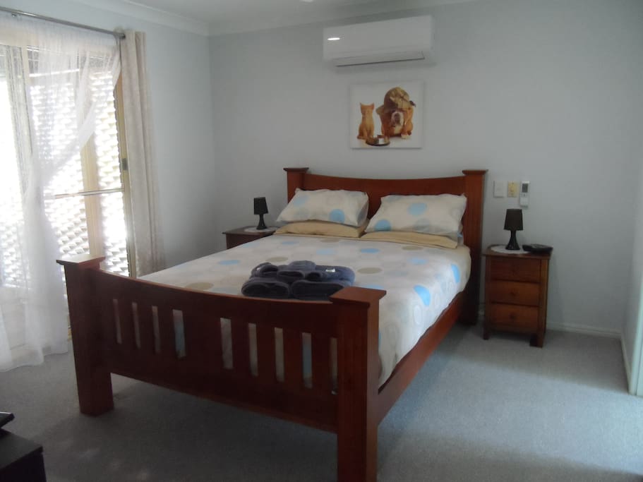 Master Queen room with WIR and Ensuite