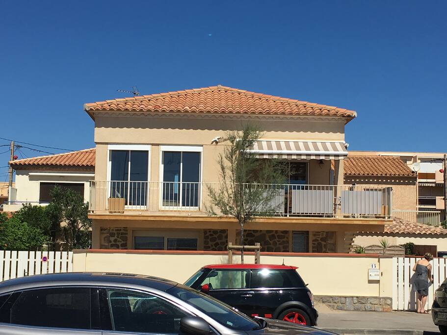 Votre appartement en rdc en front de mer