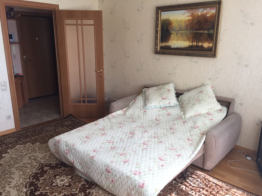 Кровать готова к приему гостей 2