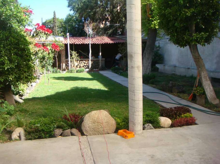 Jardín.