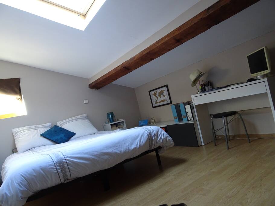 Chambre dernier étage