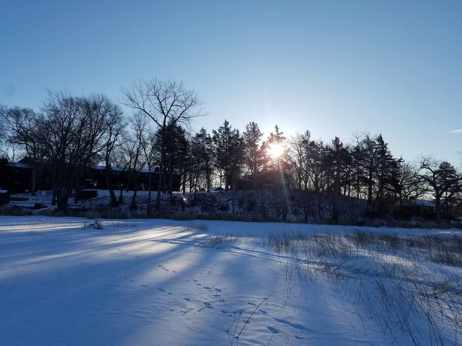 Winter sunrise