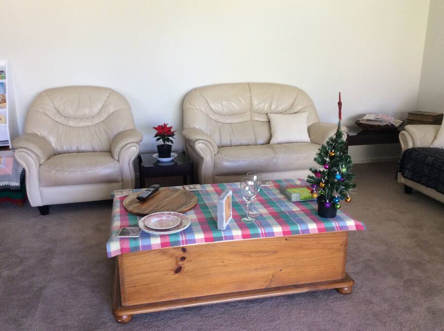 Plenty of seating and comfy lounge chairs.