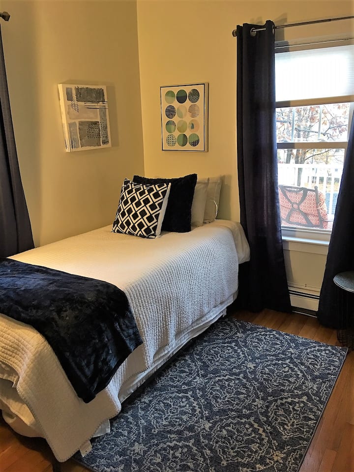First floor bedroom has a twin trundle bed (2nd bed is under and needs to be pulled out). 