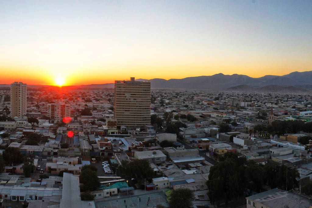 Privileged view of Calama city
