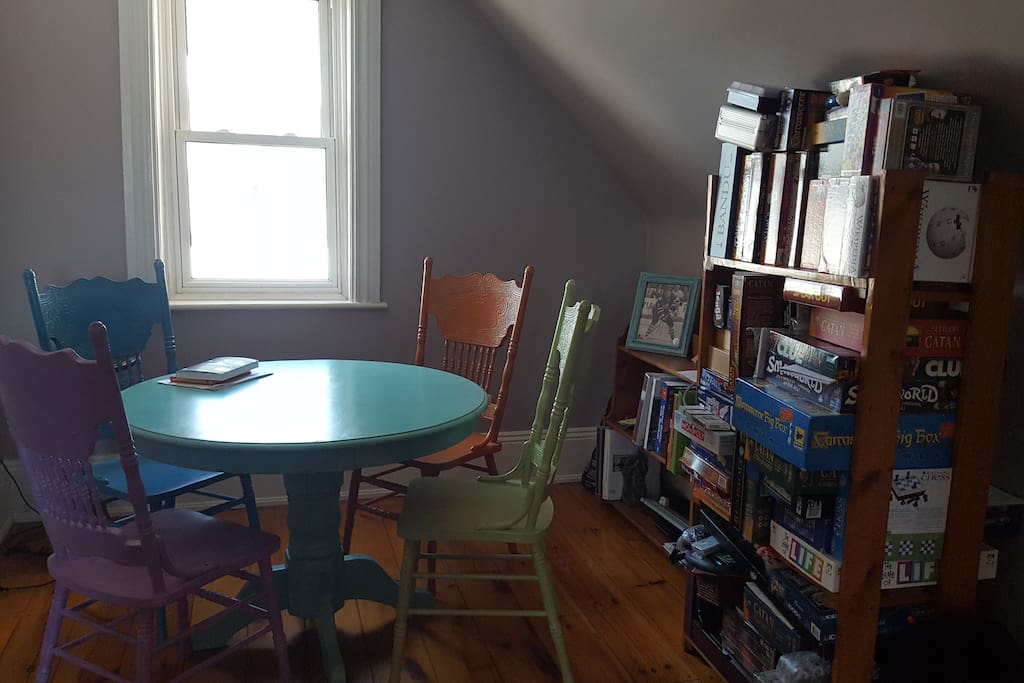 Games room - you are welcome to play anything you like!