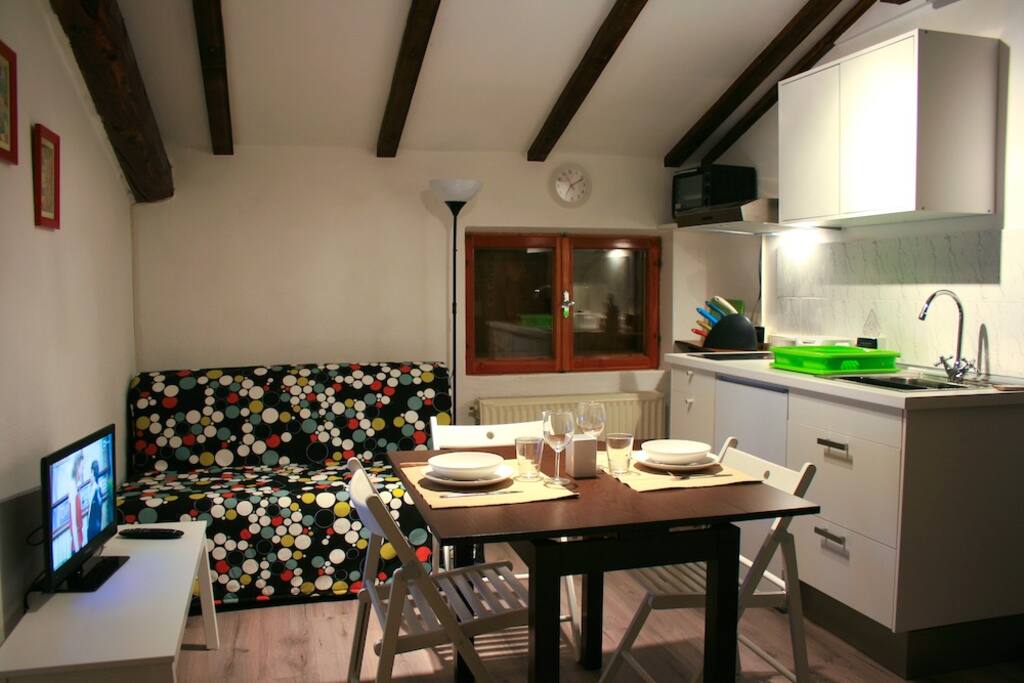 Soggiorno-cucina