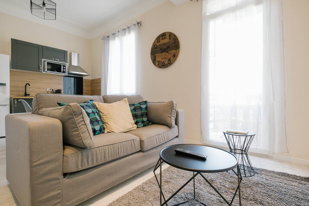 Un appartement fonctionnel et chaleureux!