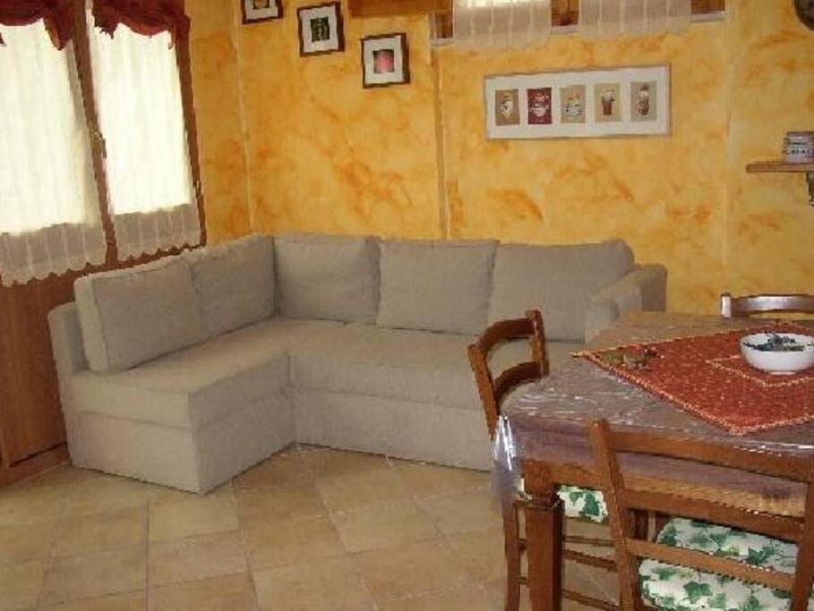 Divano letto angolare