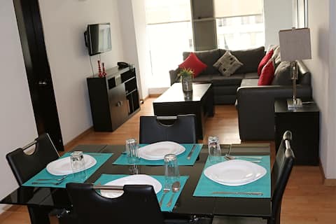Popular Airbnb listing: Heart of the City, Next Hilton Reforma 306 in Centro