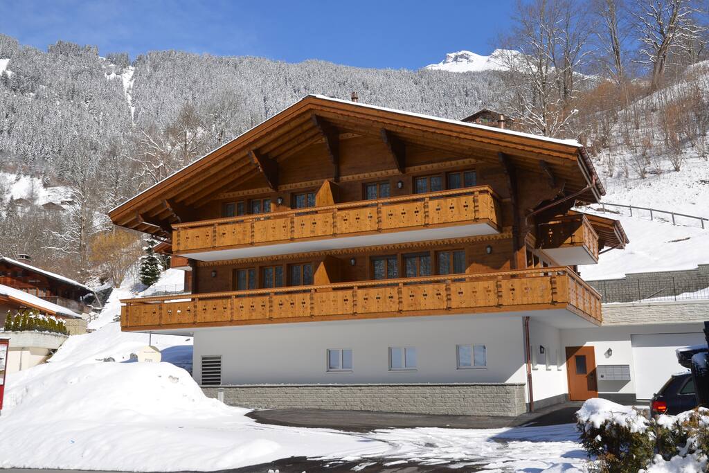 Apartment im Winter