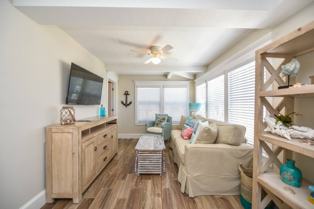 Large Living Room Area just off Dining and Kitchen