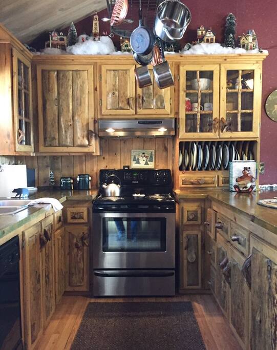 HAND CARVED KITCHEN