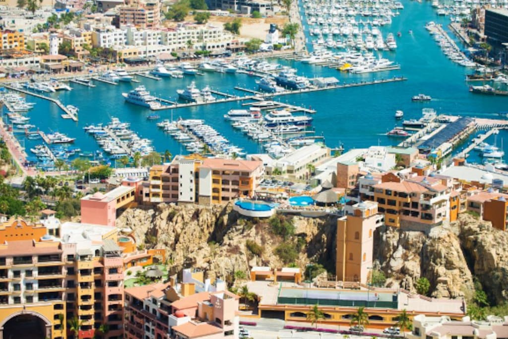 Aerial Shot of Resort