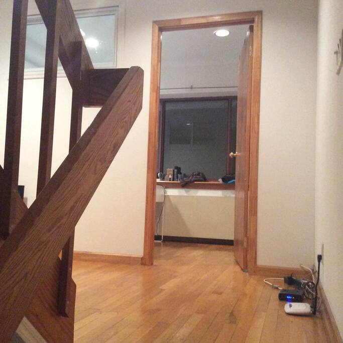 Entrance to the room