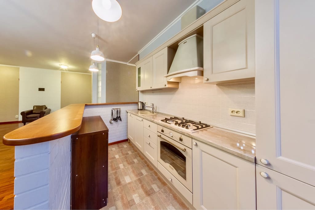 kitchen-living room