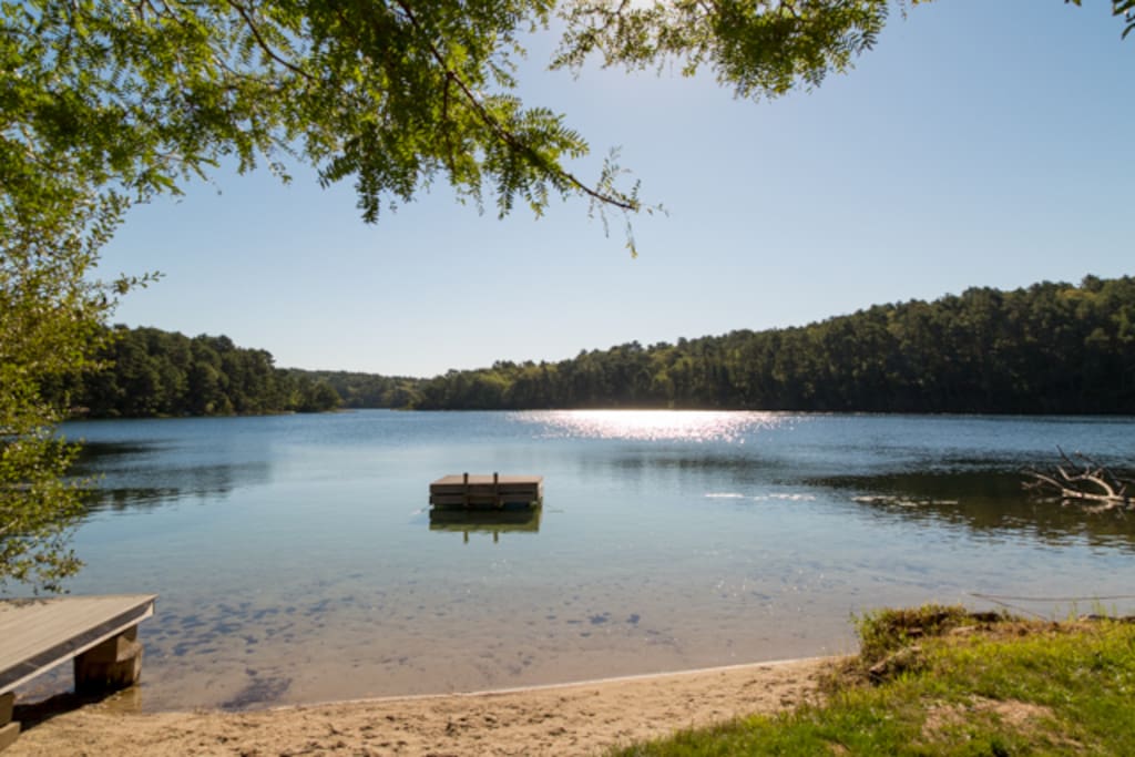 private dock and raft