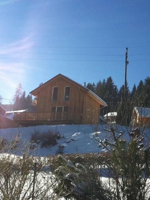 Always snow in the winter and hot summers