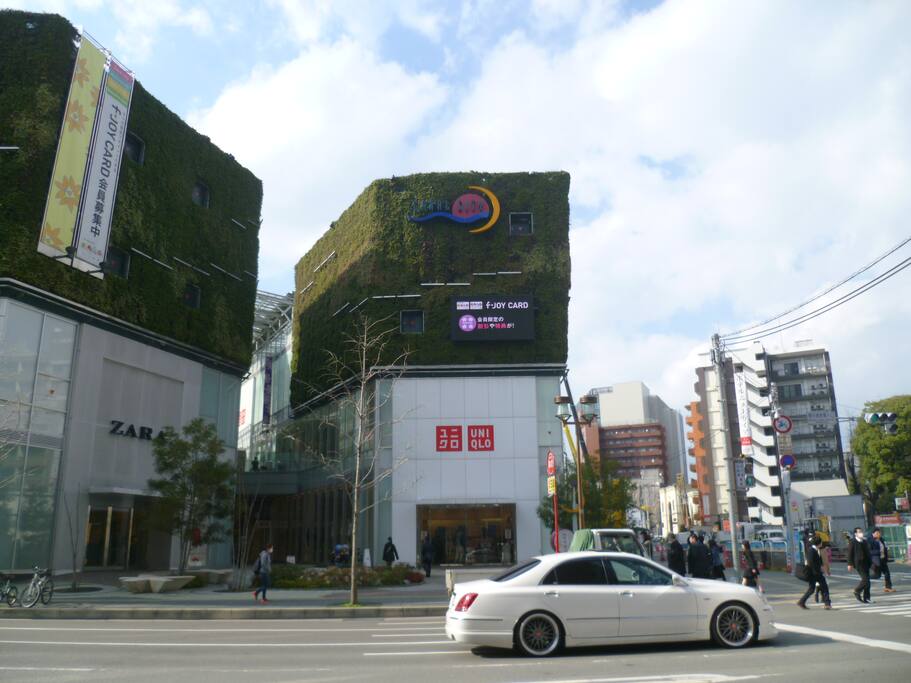 Front of the apartment(CANAL CITY entrance)