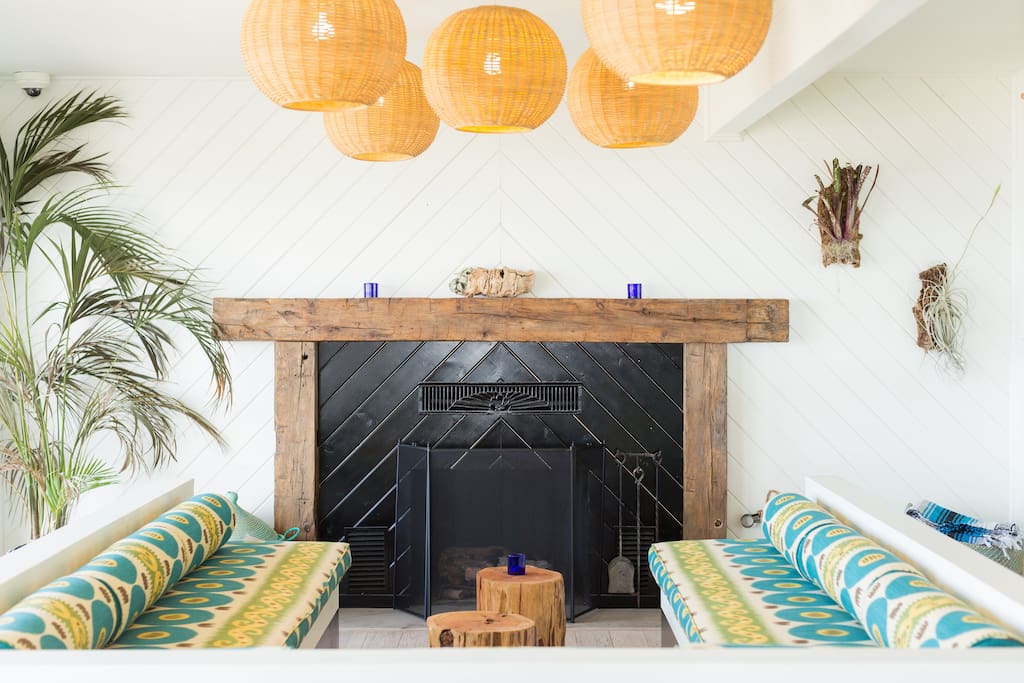 Lobby Fireplace