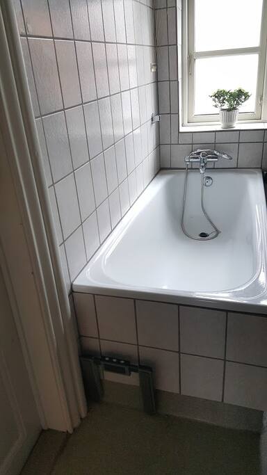 The big bathttub. Use it :)