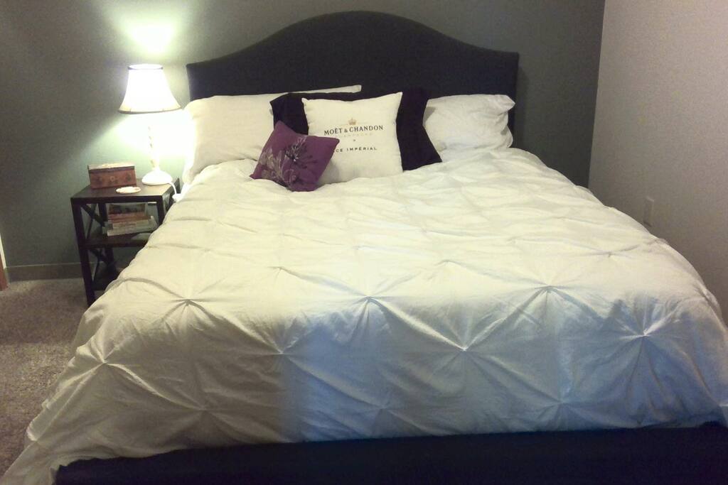 Master bedroom w/ private bath