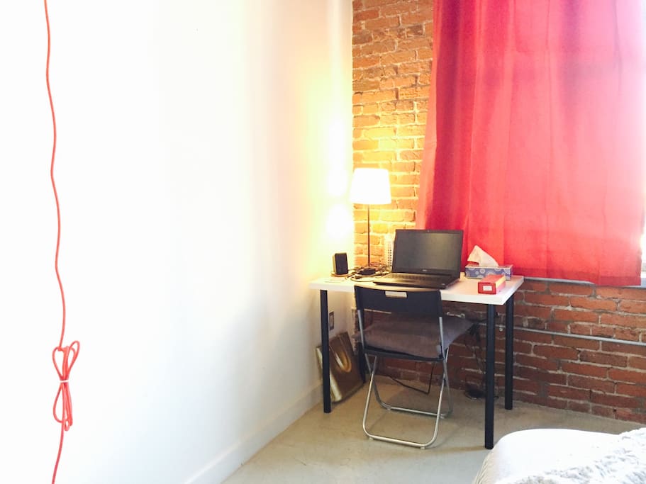 A peaceful nook to work in