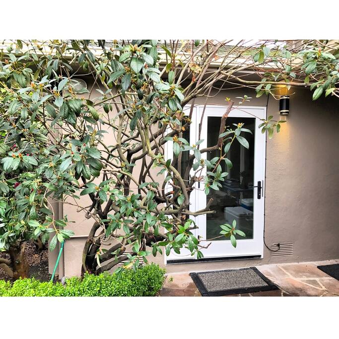 Private entrance to your home away from home