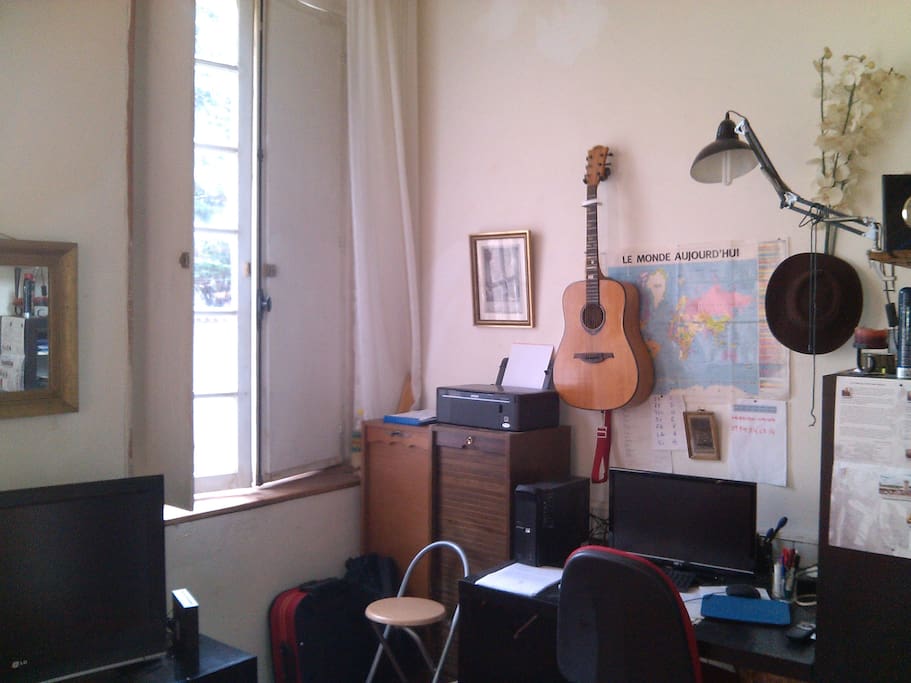 Bureau PC, imprimante..