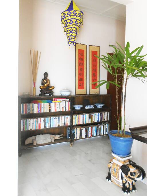 we have a small library