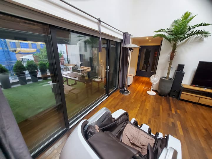 Sala de estar en el tercer piso