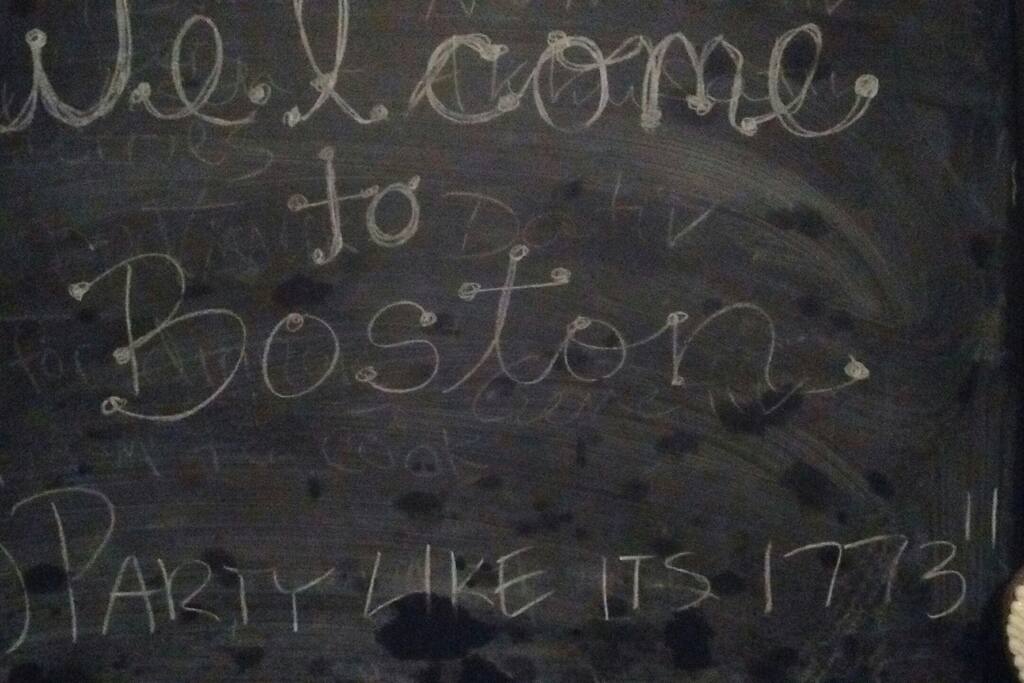 Welcome to Boston!