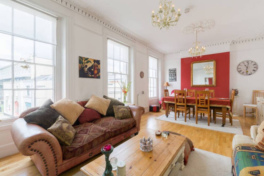lounge and dining room