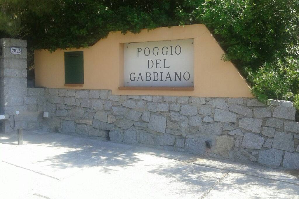 L'ingresso al Villaggio Poggio del Gabbiano